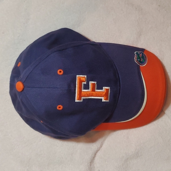 T.E.I. 6-Panel FLORIDA GATORS Blue/Orange Ballcap - Adjustable Back - OSFM - EC - Picture 5 of 13